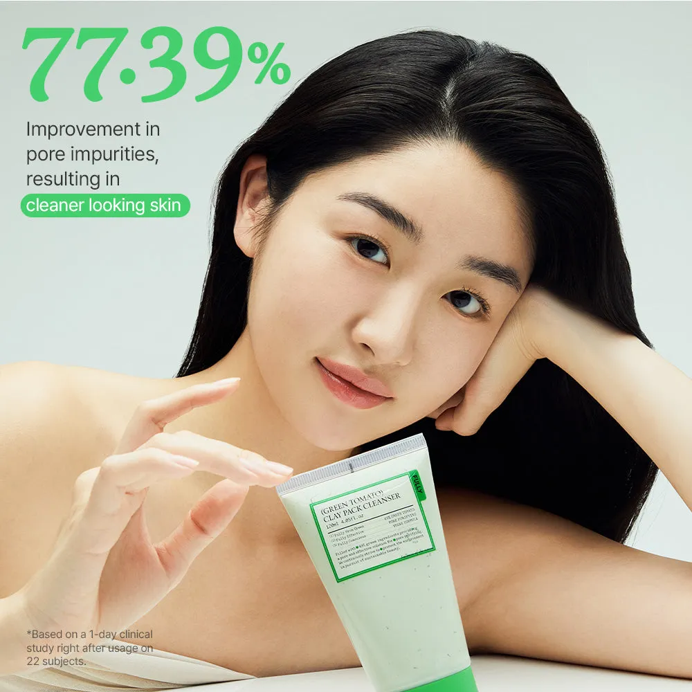 2X1[Limpiador facial] FULLY Green Tomato Clay Pack Cleanser 120ml
