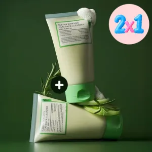 2X1[Limpiador facial] FULLY Green Tomato Clay Pack Cleanser 120ml
