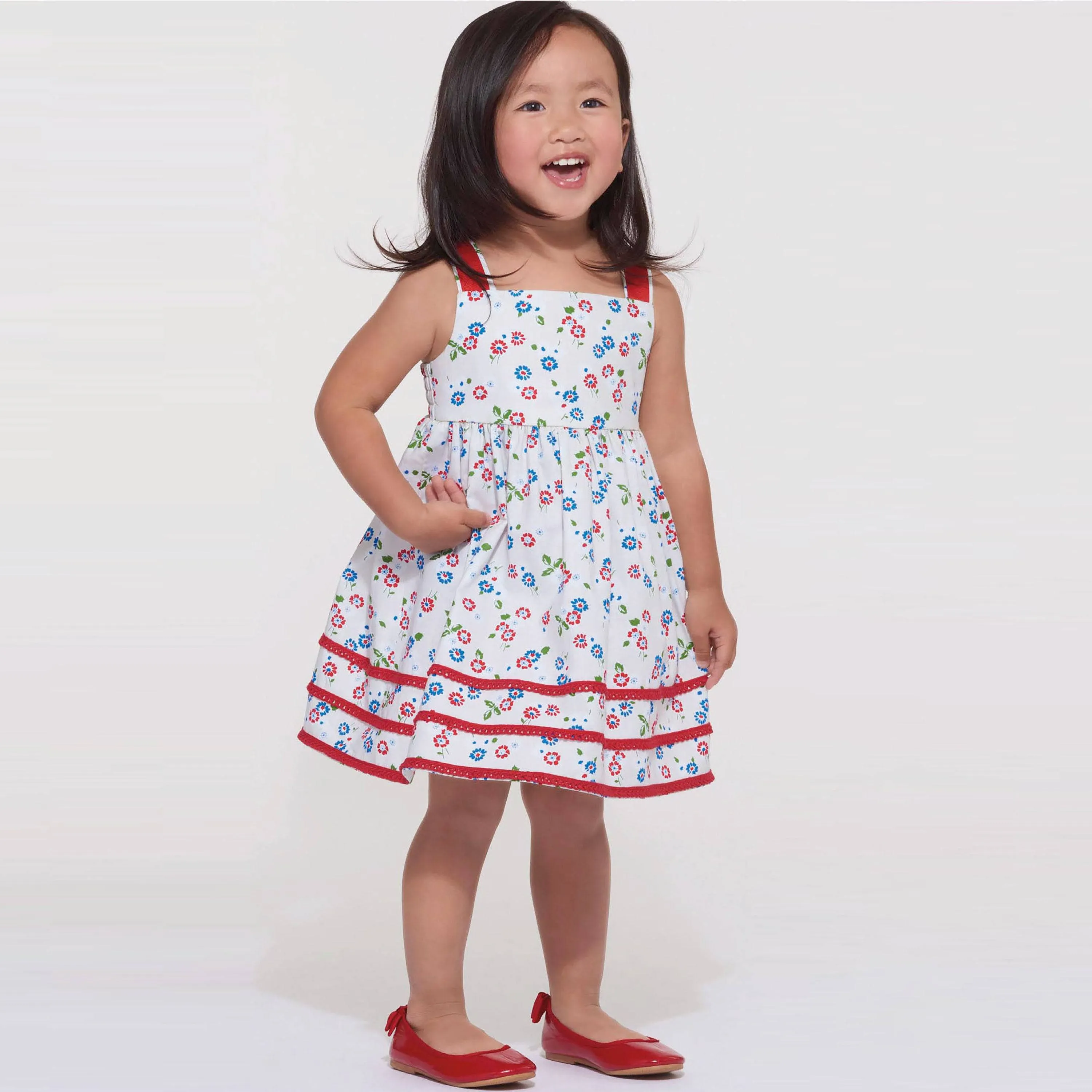 6610 New Look Sewing Pattern N6610 Toddlers' Dress