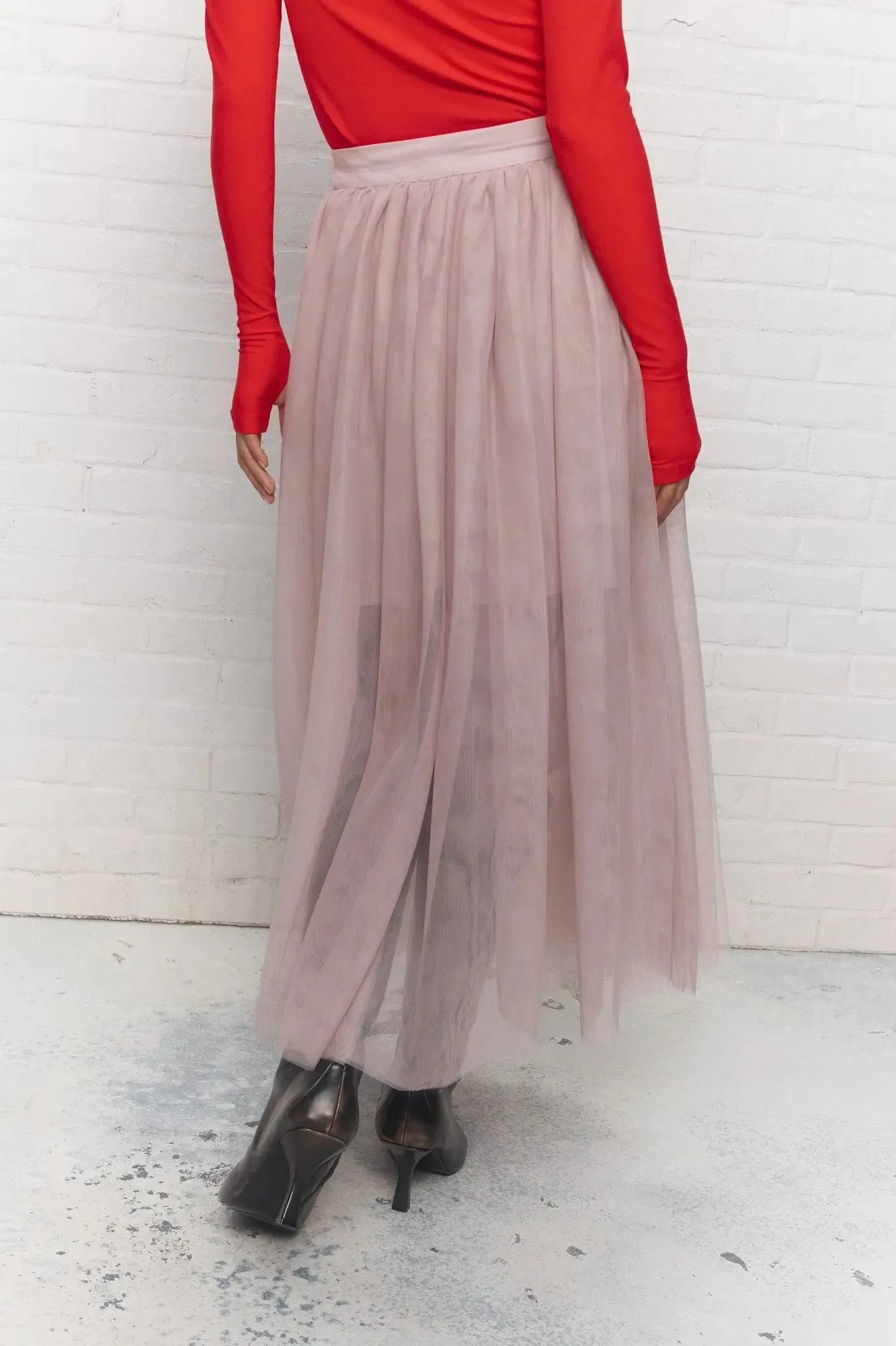 Alanis | Jupe maxi rose