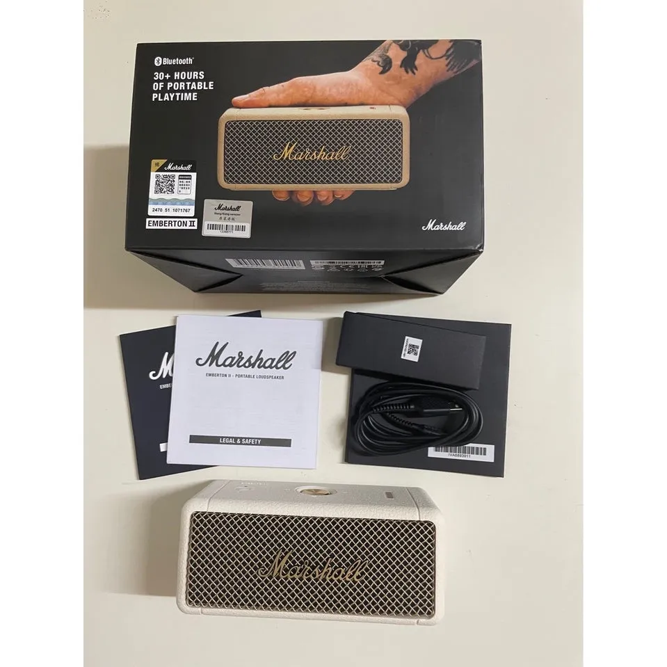 Altavoz Marshall Emberton II 2da. generación bocina bluetooth