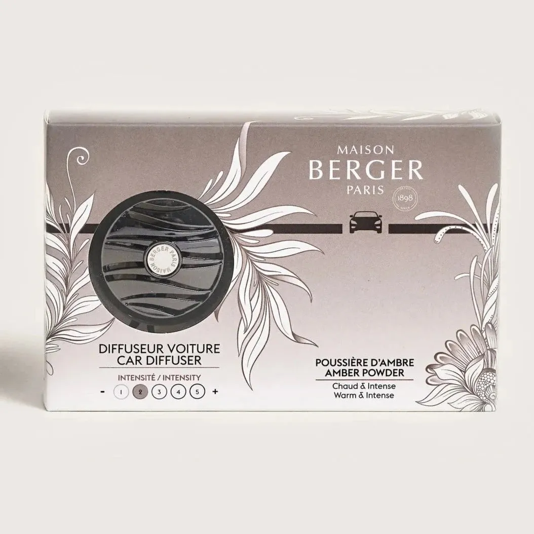 Ambientador de coche perfume Holly Poussière d'Ambre