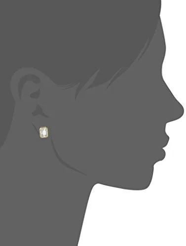 Aretes de Circonia en Plata Recubiertos Oro Amarillo de 18k (Diferentes Formas)