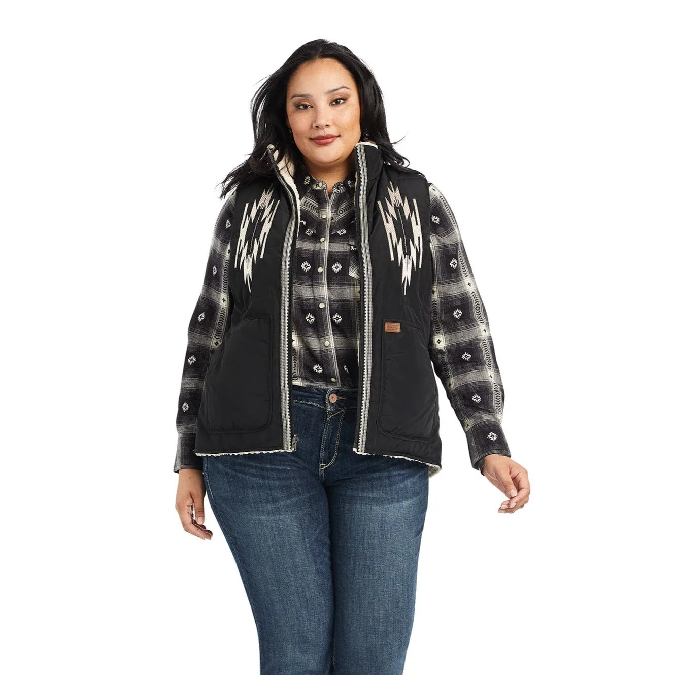 Ariat Vest Women's Chimayo Sherpa Fleece