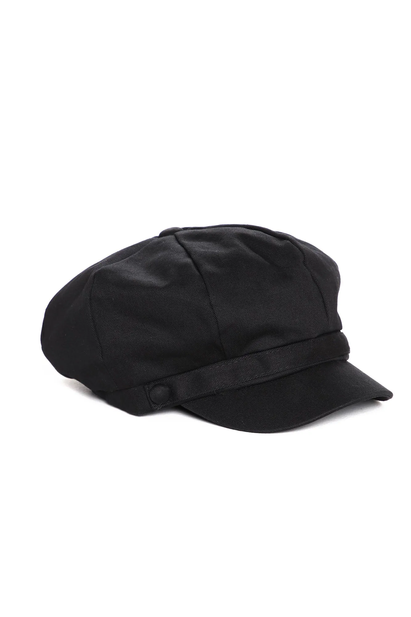 Beep Beep Cabbie Hat - Black