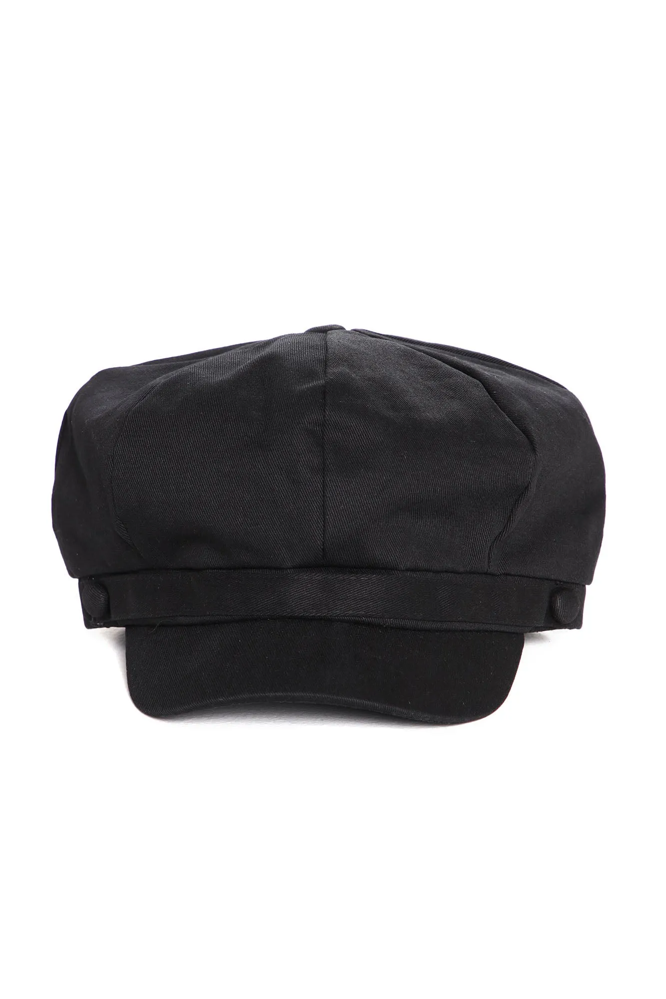 Beep Beep Cabbie Hat - Black