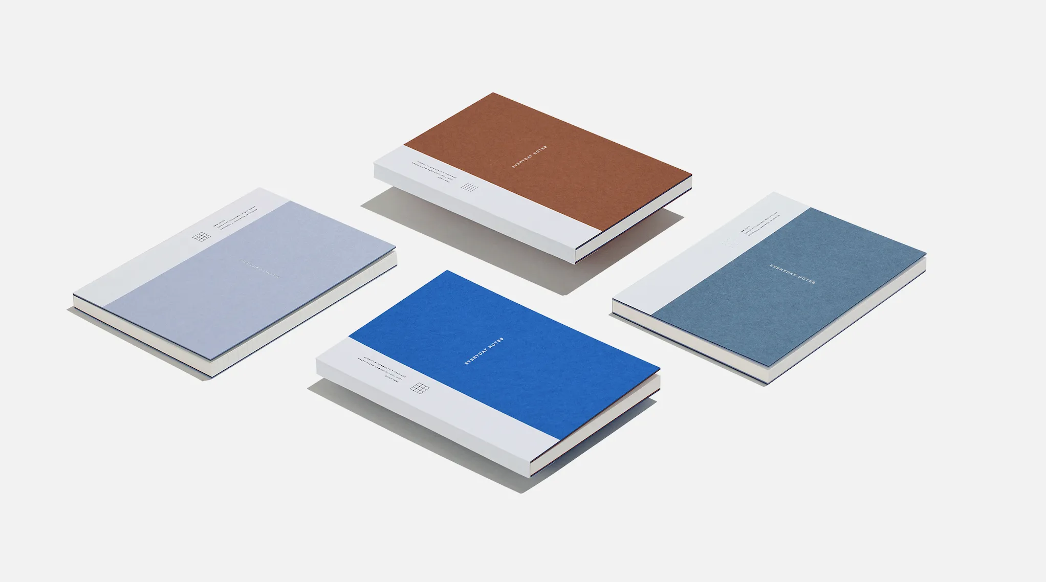 Before Breakfast – Every Day Notes Stone Blue Dots – Cuaderno Malla de Puntos A5 (19,6 x 14,1 cm)
