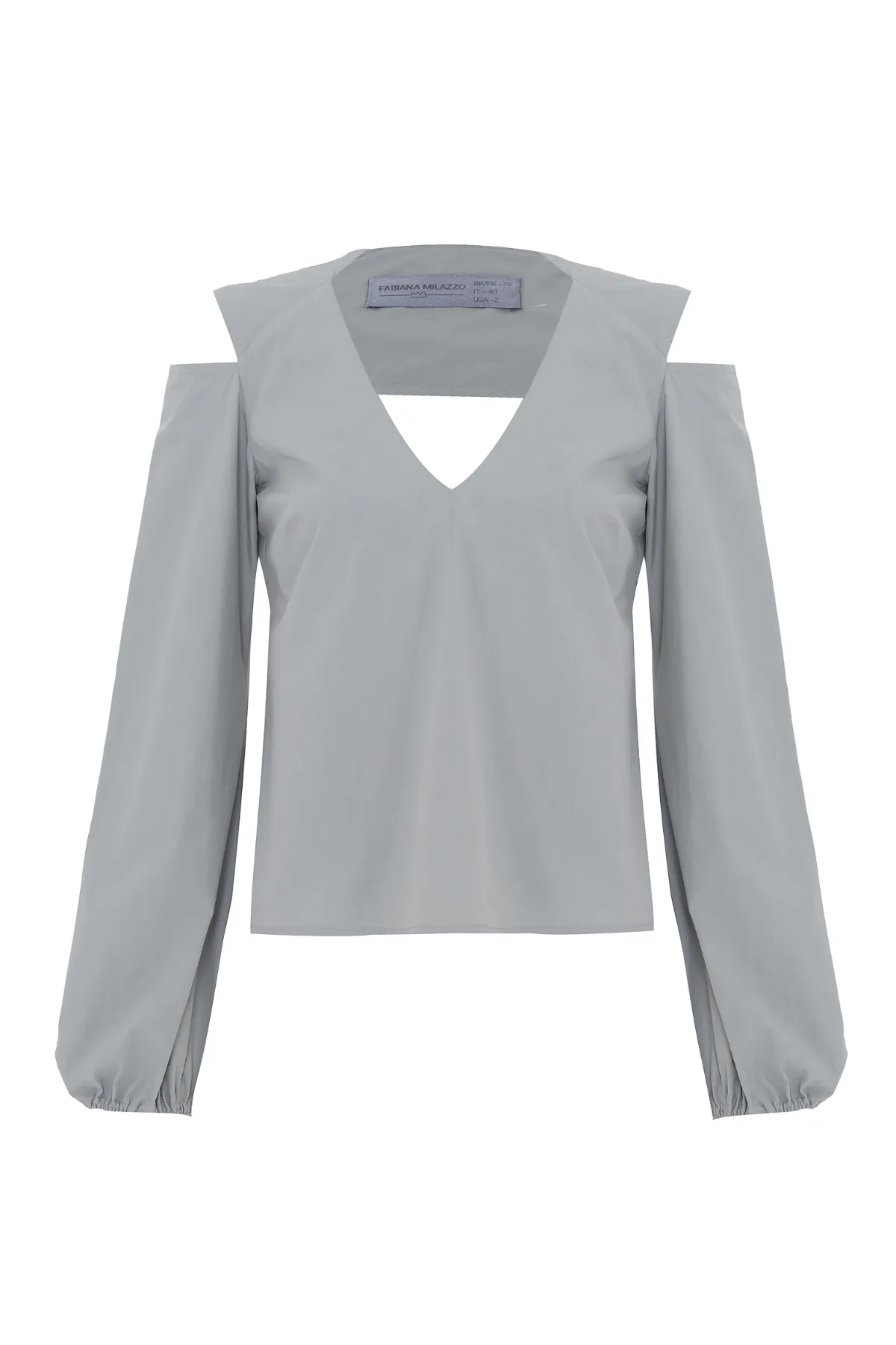 Blusa Manga Longa em Cotton Supreme