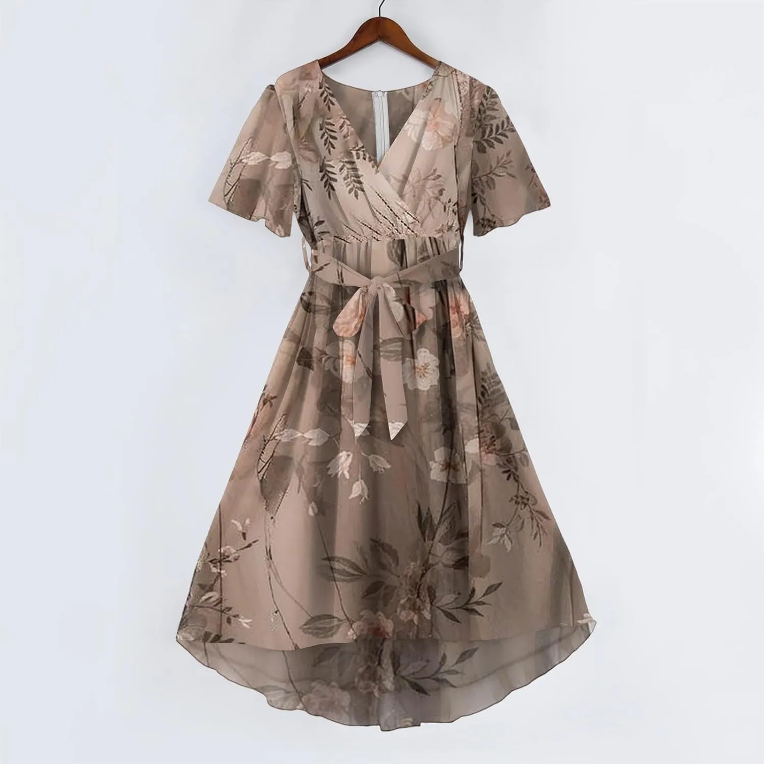 Boho Dress Resort Wear for Women 2025 Beach Dresses Wedding Guest Chiffon Garden Party Bridesmaid Dresses for Women