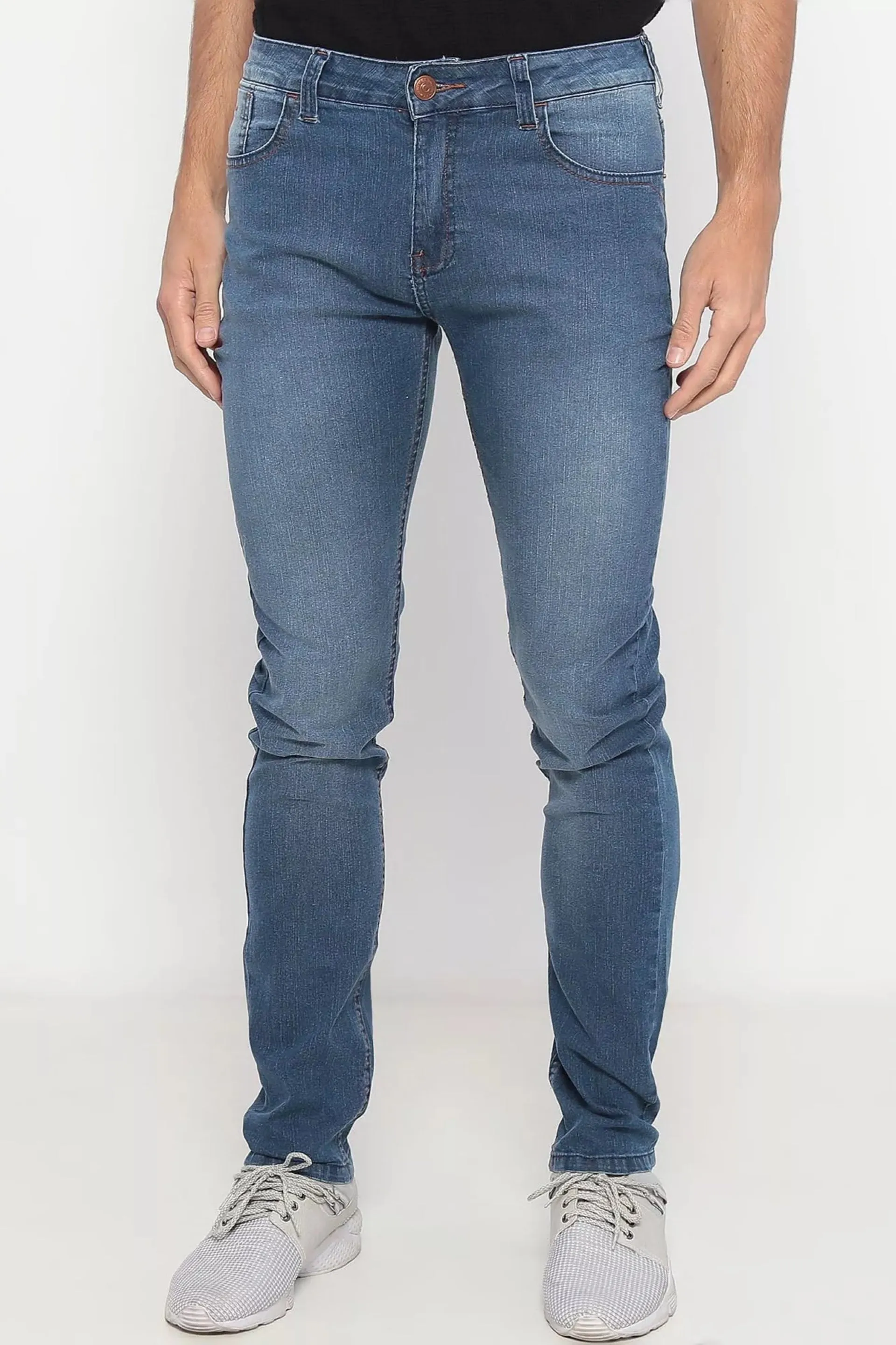 CALÇA JEANS COOL FIT BLUE WASH