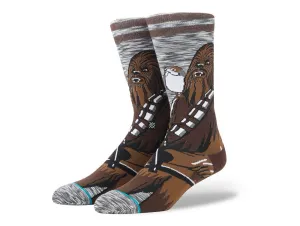 Calceta Stance Star Wars Chewie Hombre Gris