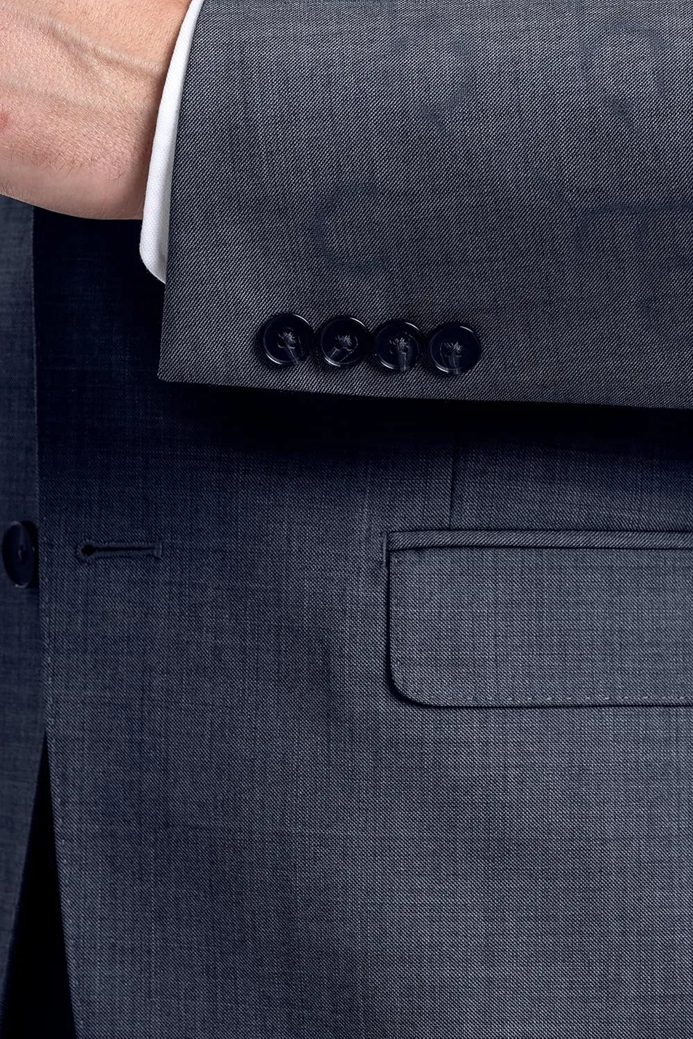 Calvin Klein - Traje de corte ajustado, por piezas, para hombres