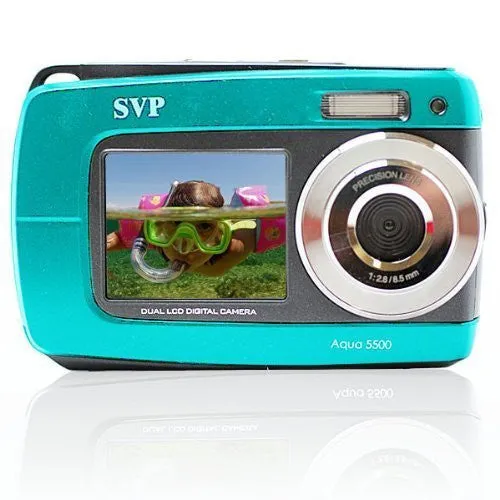 Camara Digital a Prueba de Agua Doble Pantalla SVP TM 18 Megapixeles
