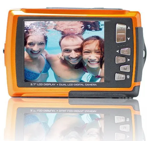 Camara Digital a Prueba de Agua Doble Pantalla SVP TM 18 Megapixeles