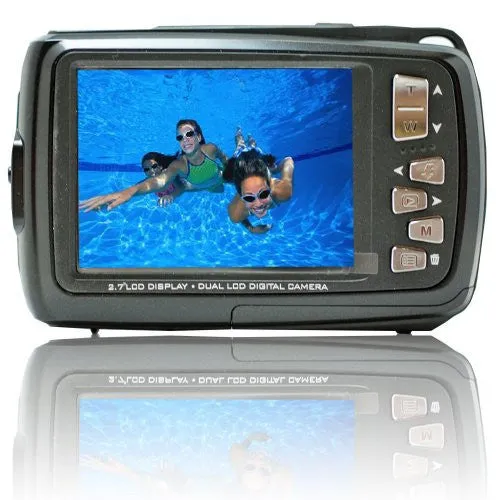 Camara Digital a Prueba de Agua Doble Pantalla SVP TM 18 Megapixeles