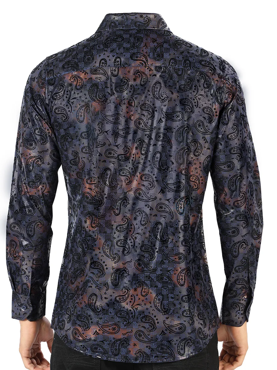 Camisa De Moda Para Caballero MONTERO Estilo MT-3003