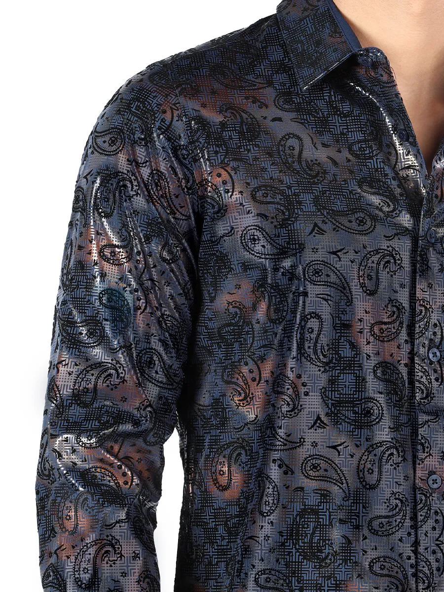 Camisa De Moda Para Caballero MONTERO Estilo MT-3003