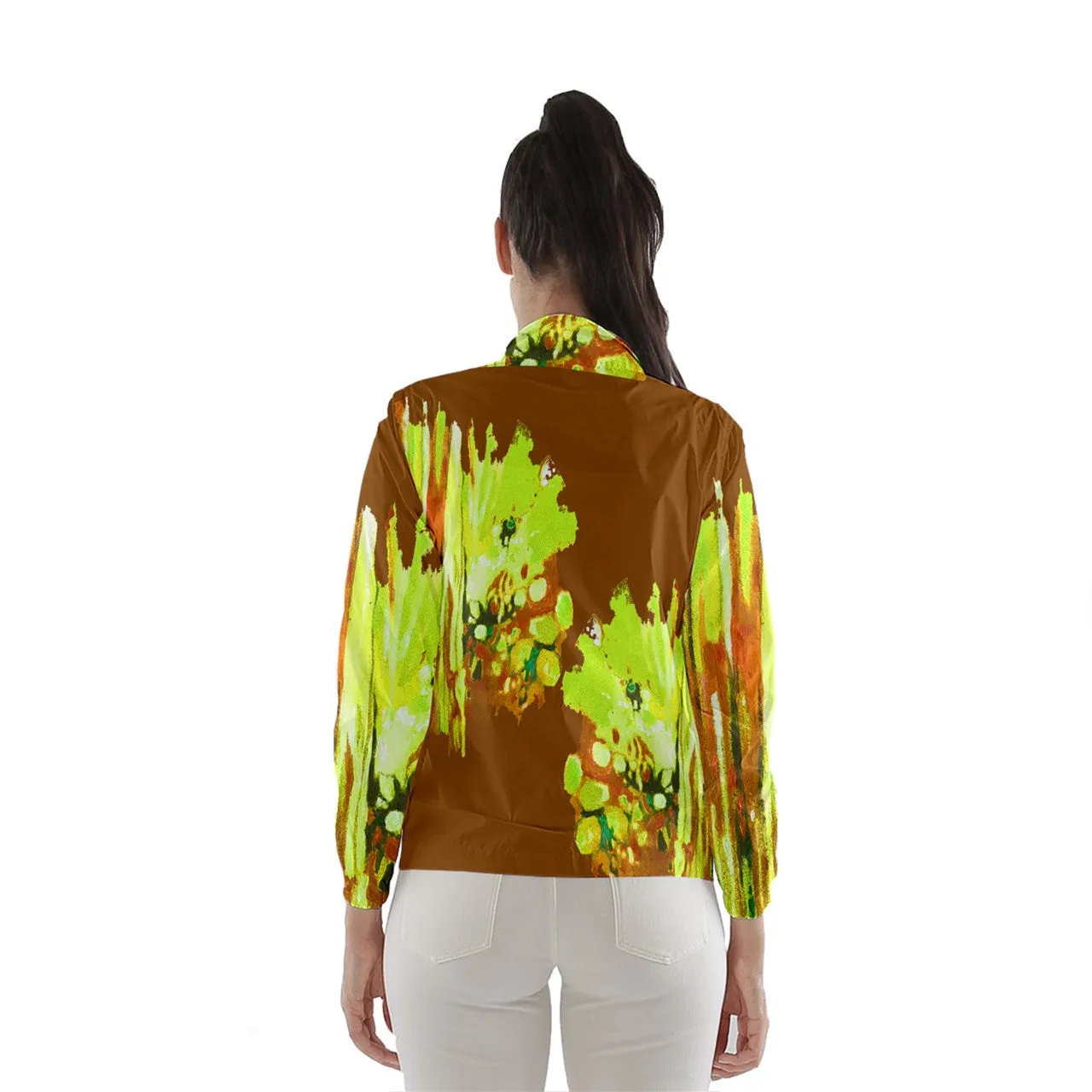 Chaqueta con cremallera. FLOR OCTUBRE