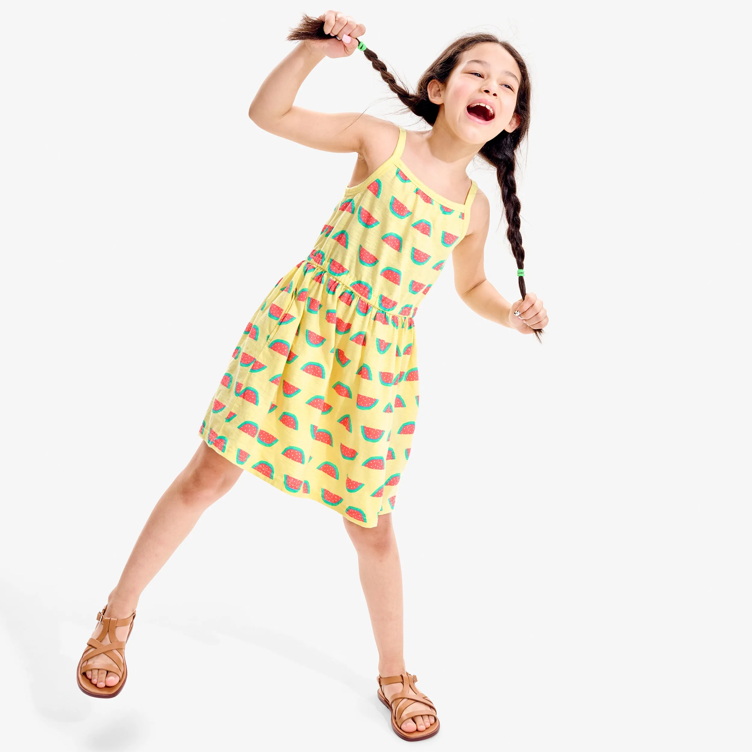 Clearance tank sundress in watermelons