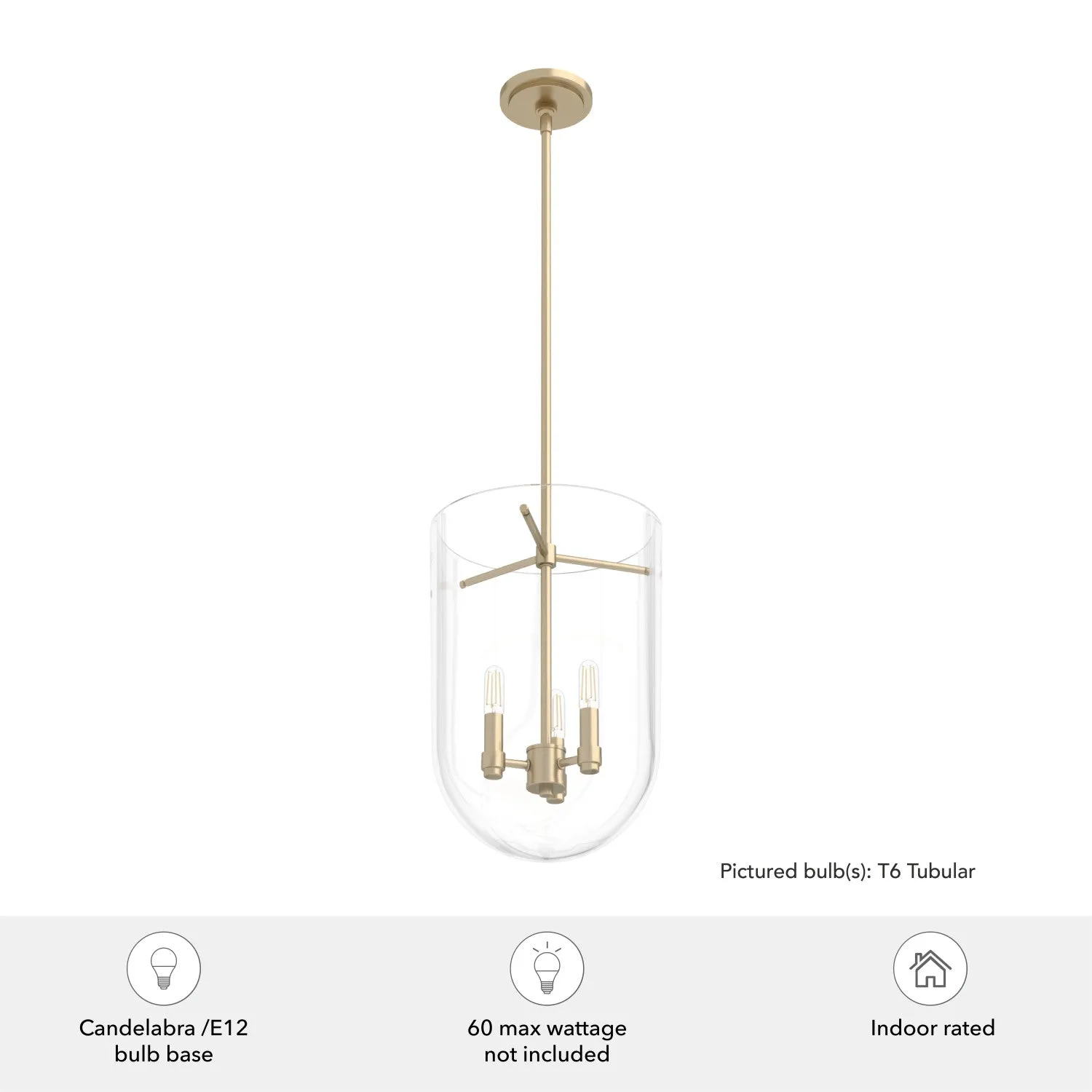 Colgante Sacha 3 Luces