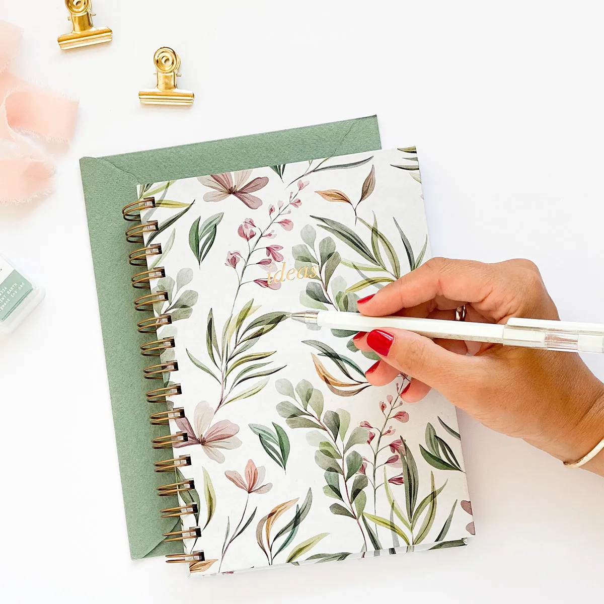 Cuaderno Botánica A5 en Espiral