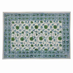 DONNAMONNA - INDIVIDUALES - FLORAL KALI VERDE