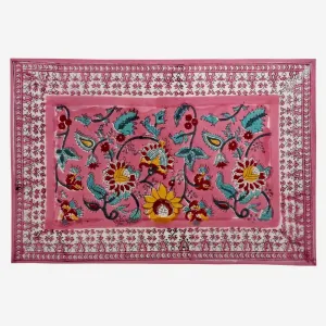 DONNAMONNA - INDIVIDUALES - FLORAL PINK GUD - PACK DE DOS