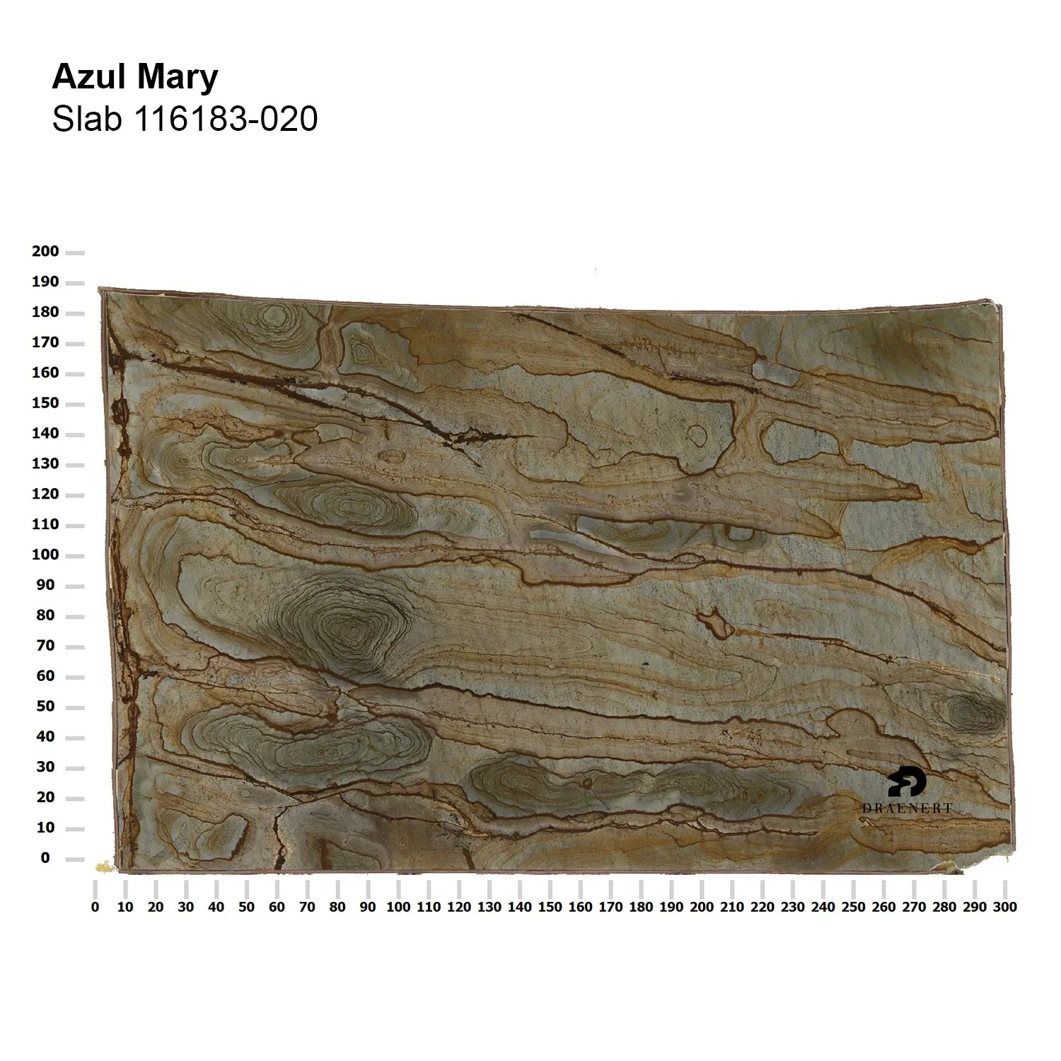 draenert | colin side table | azul mary stone   brown glass   dark bronze frame