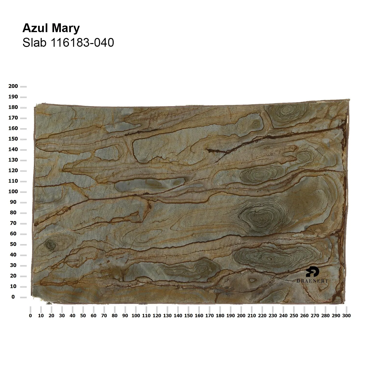 draenert | colin side table | azul mary stone   brown glass   dark bronze frame