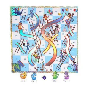 DRAGONS SLIPS AND LADDERS BOARD GAME