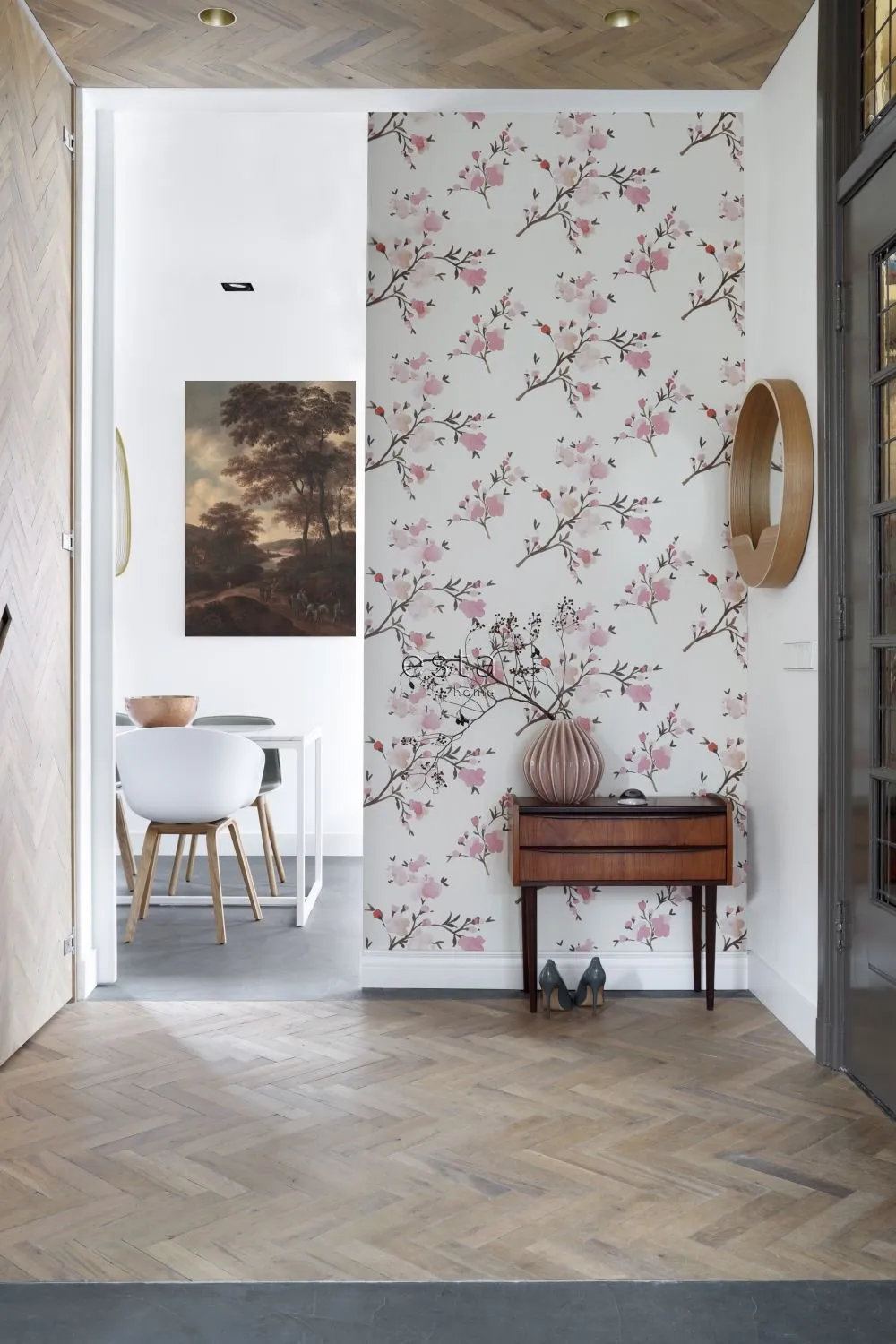 ESTAhome tapet körsbärsblom - rosa