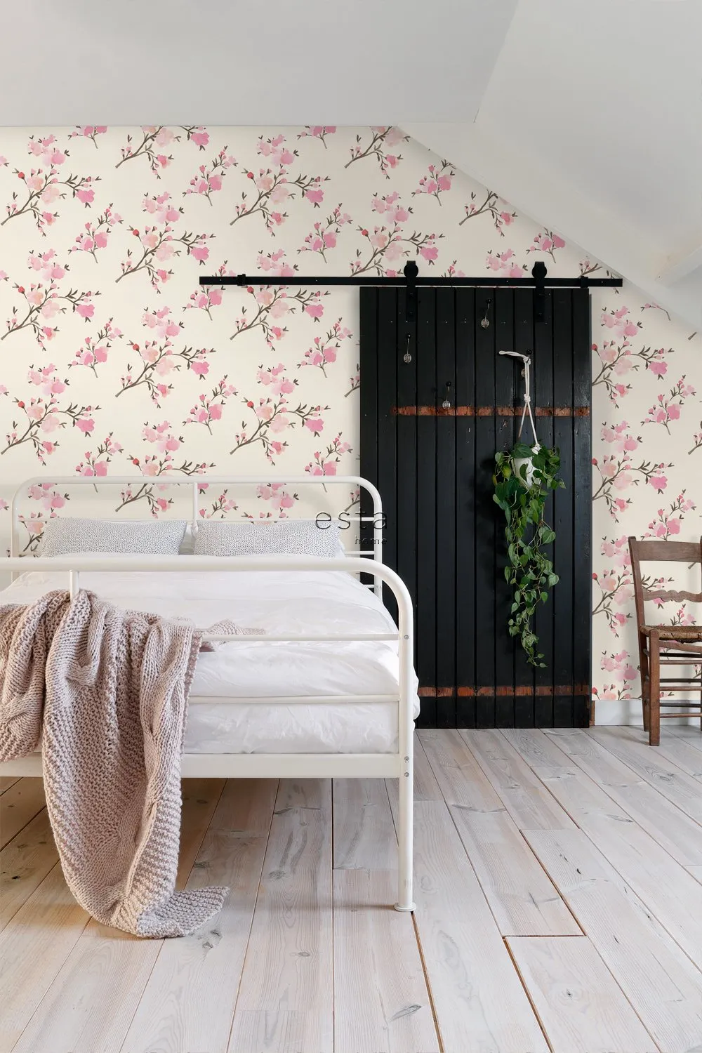 ESTAhome tapet körsbärsblom - rosa