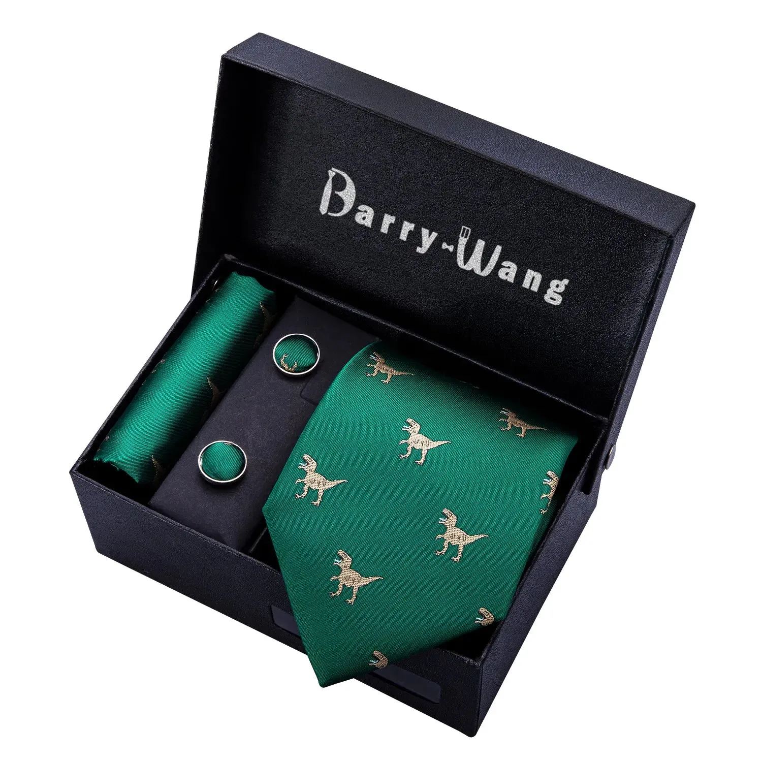 Gravata Masculina de Seda Grife de Luxo Barry Wang