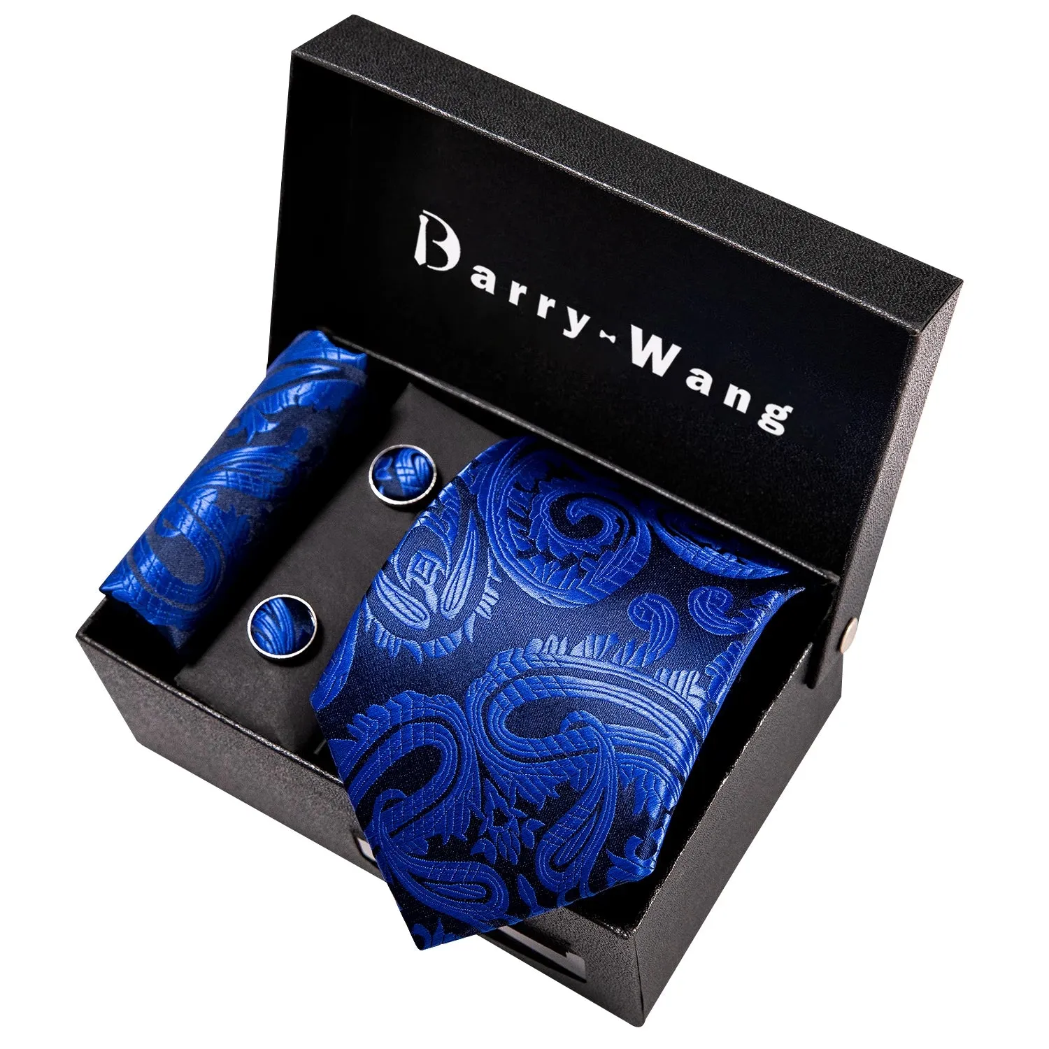 Gravata Masculina de Seda Grife de Luxo Barry Wang
