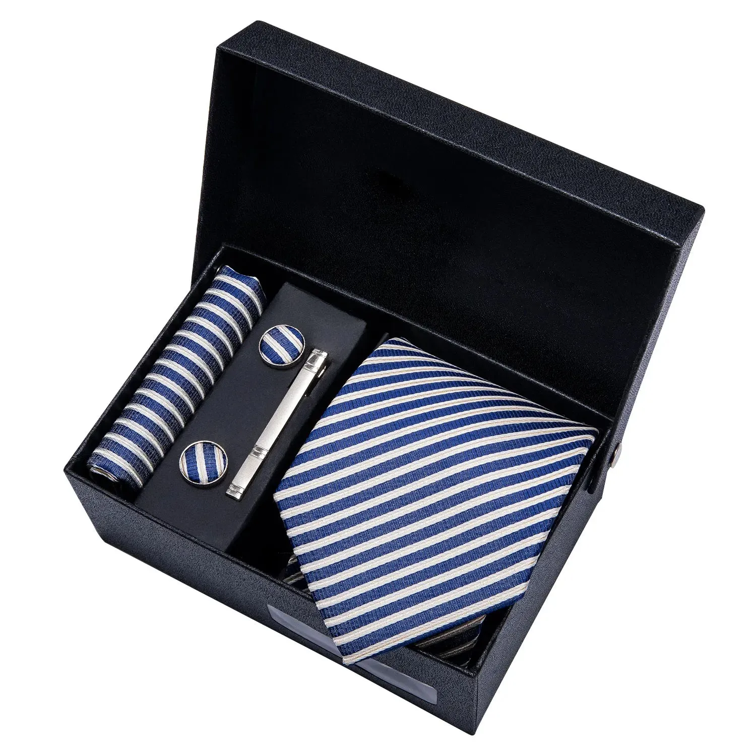 Gravata Masculina de Seda Grife de Luxo Barry Wang