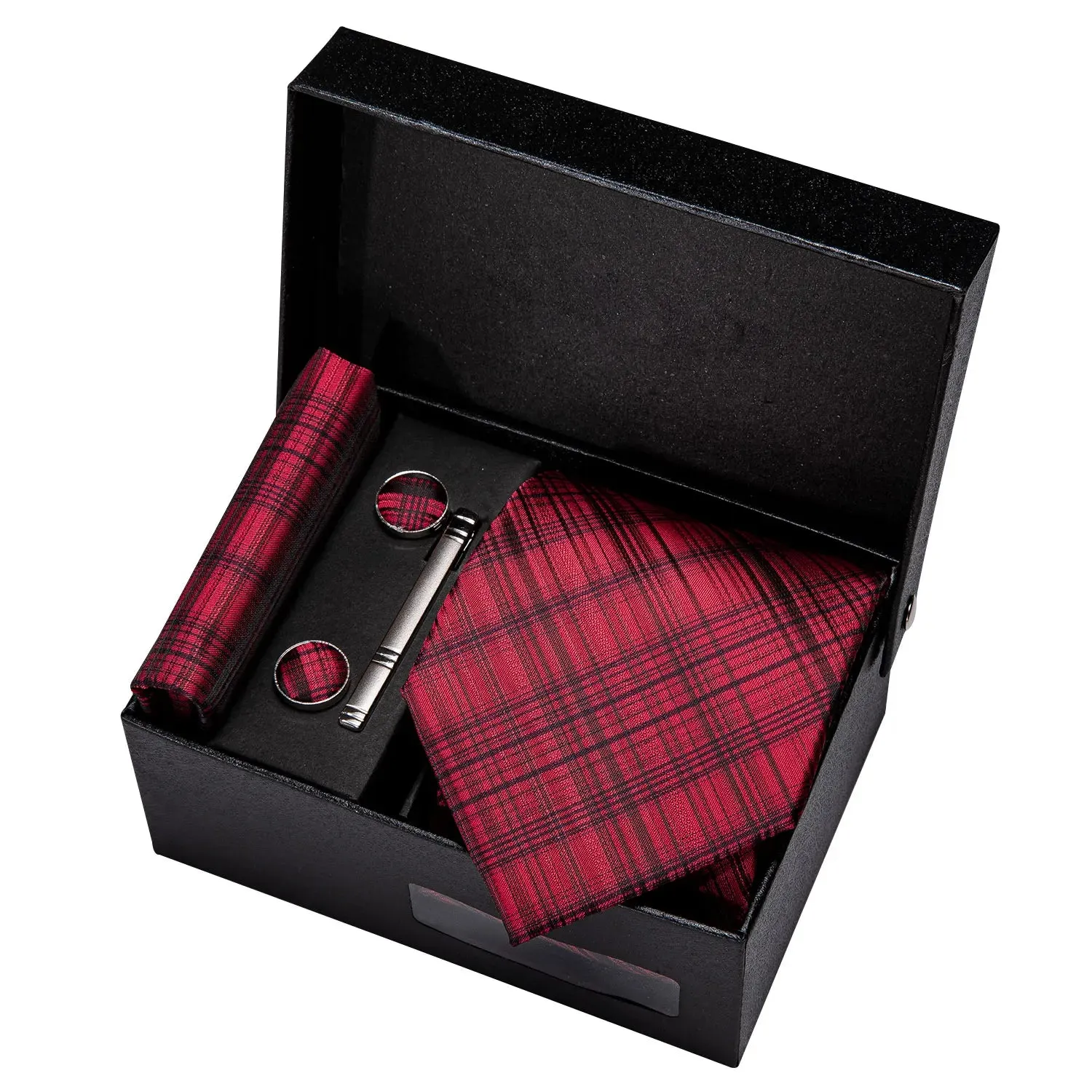Gravata Masculina de Seda Grife de Luxo Barry Wang