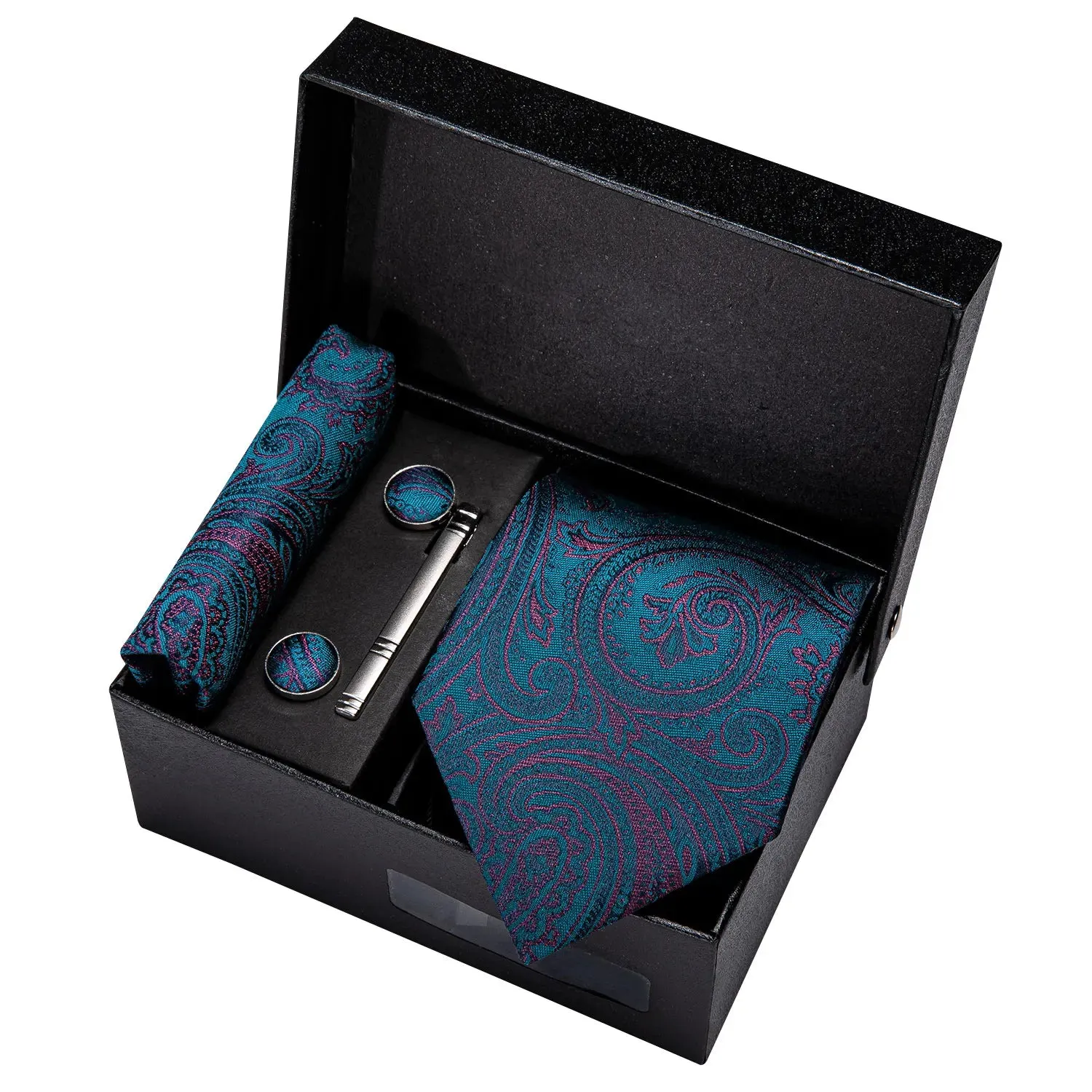Gravata Masculina de Seda Grife de Luxo Barry Wang
