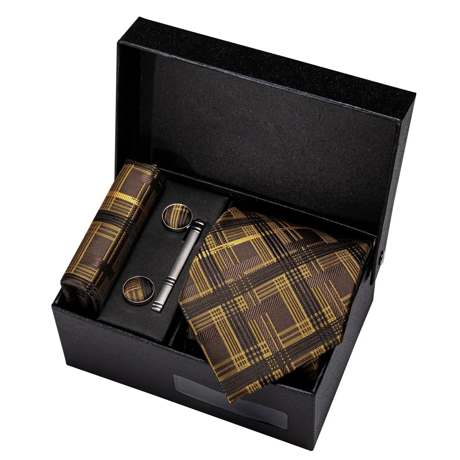 Gravata Masculina de Seda Grife de Luxo Barry Wang