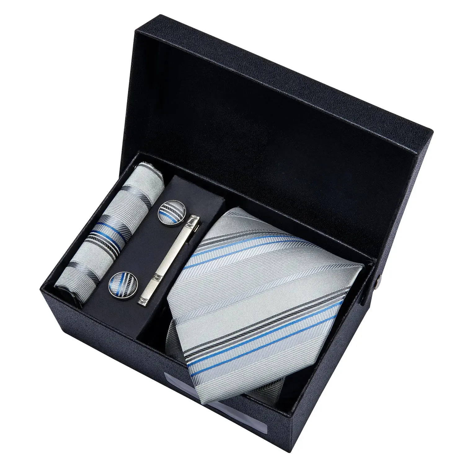 Gravata Masculina de Seda Grife de Luxo Barry Wang