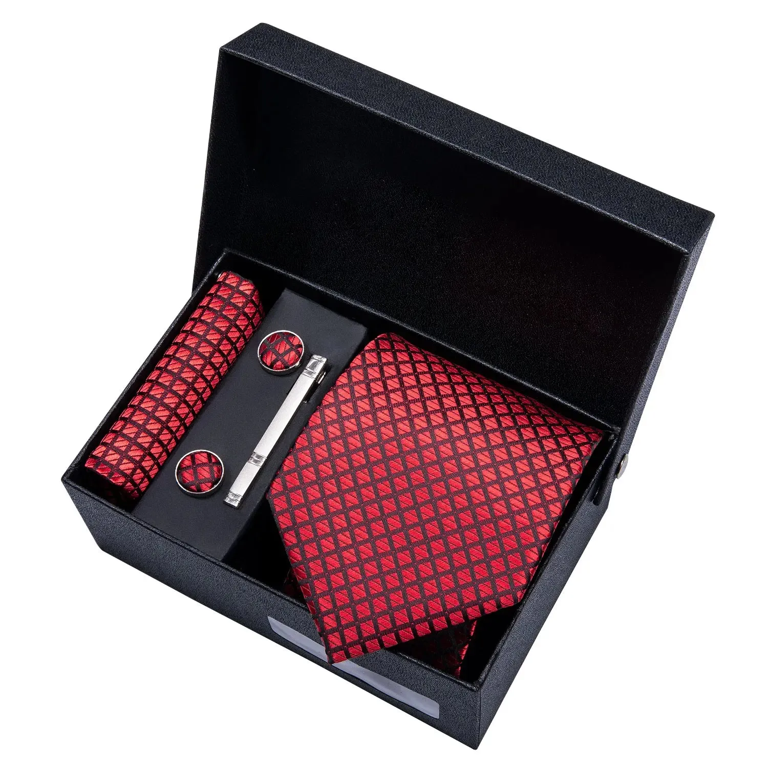 Gravata Masculina de Seda Grife de Luxo Barry Wang