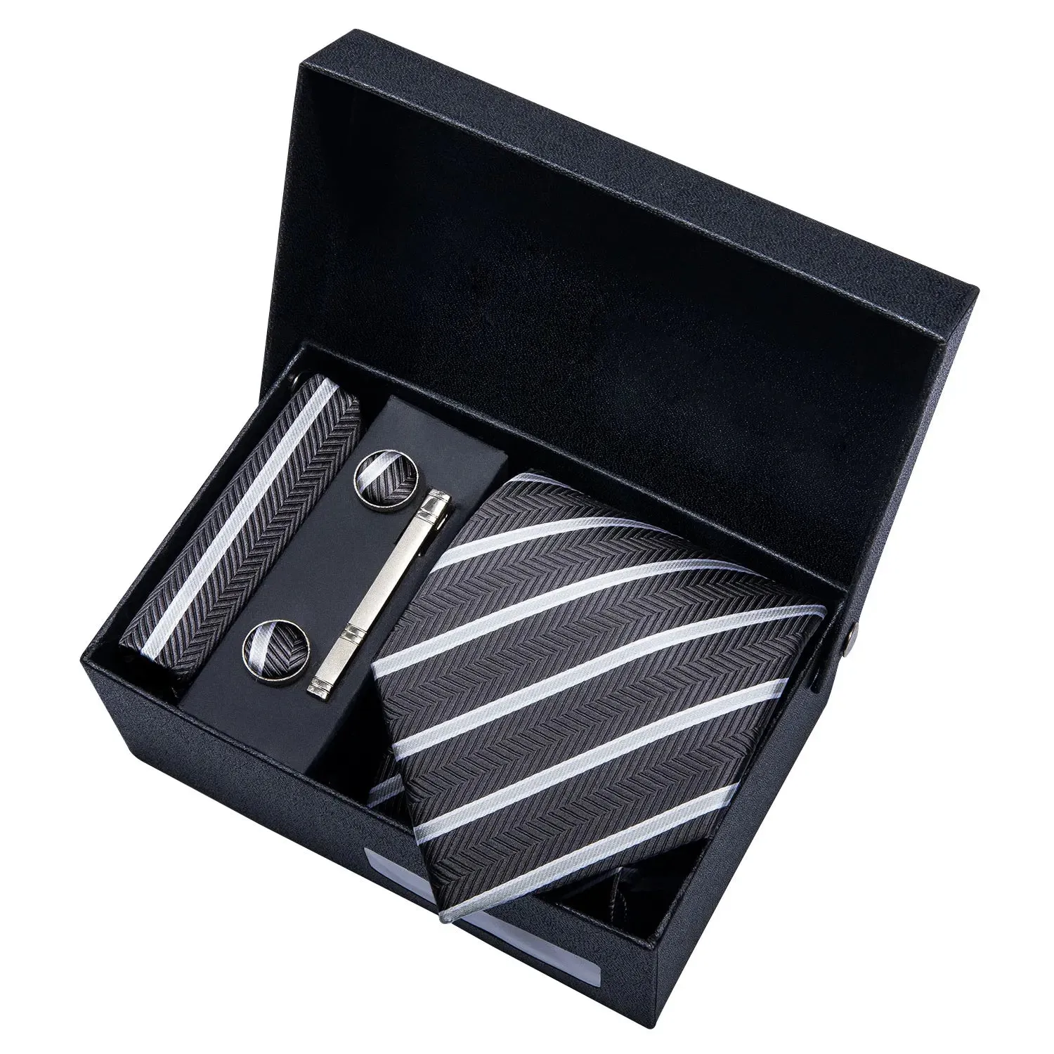 Gravata Masculina de Seda Grife de Luxo Barry Wang