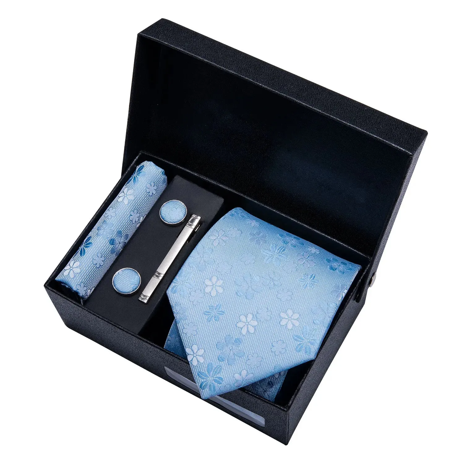 Gravata Masculina de Seda Grife de Luxo Barry Wang