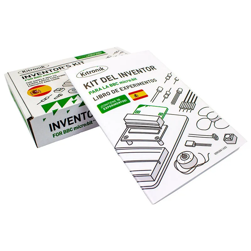 Kitronik Kit del inventor para la BBC micro:bit (versión en espanol), Pack of 20