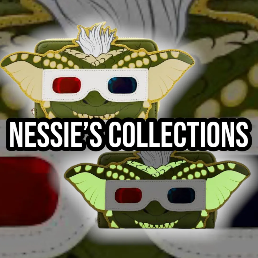 Loungefly Cartera Gremmlins lentes 3D Gremlins brilla en la obscuridad