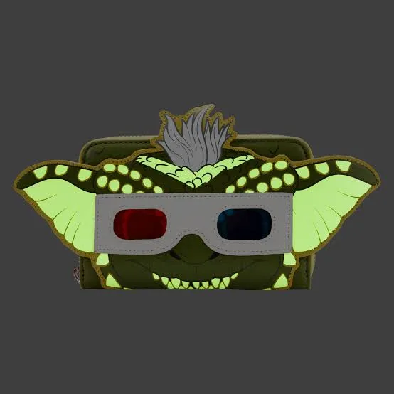 Loungefly Cartera Gremmlins lentes 3D Gremlins brilla en la obscuridad