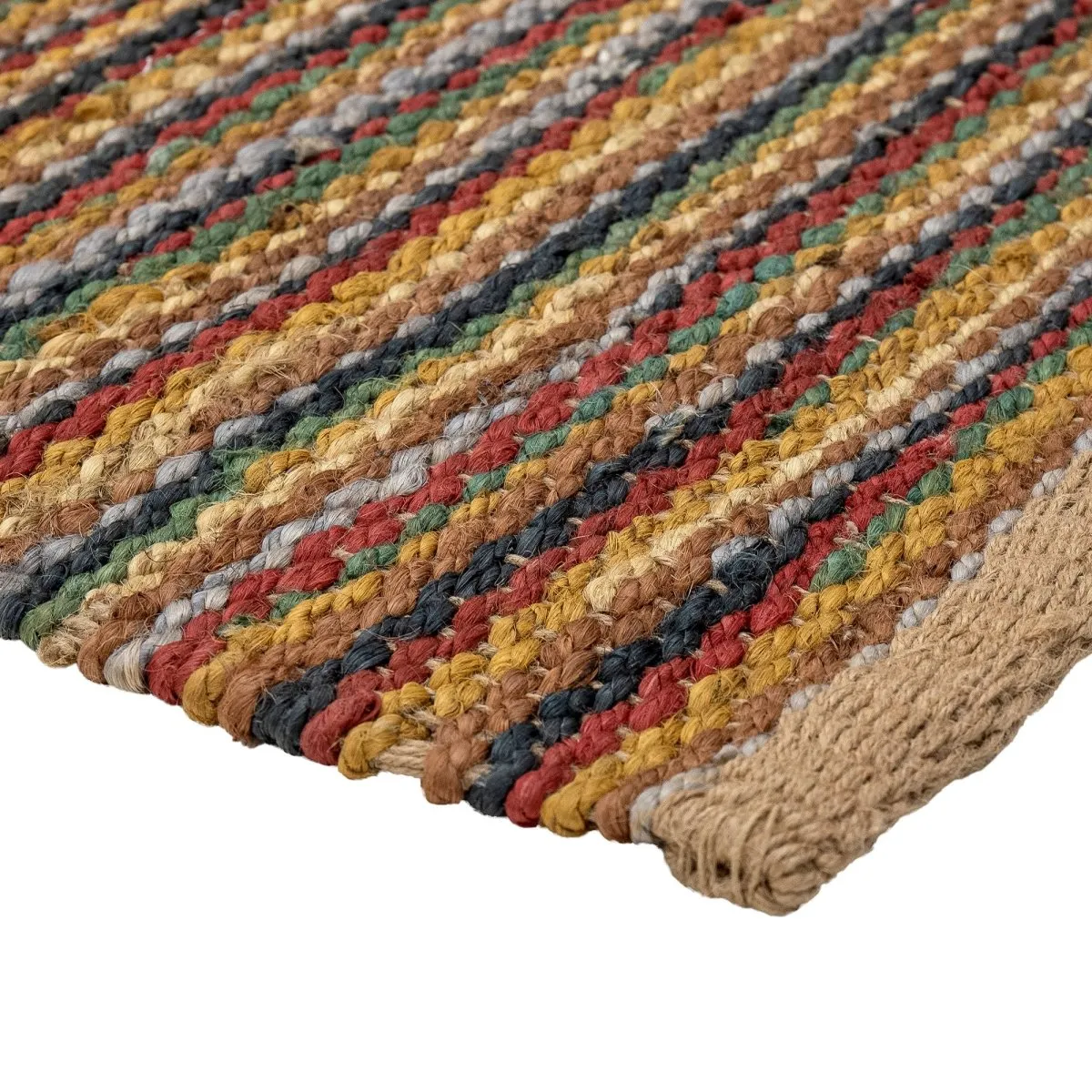 Miu Tapis, Marron, Jute