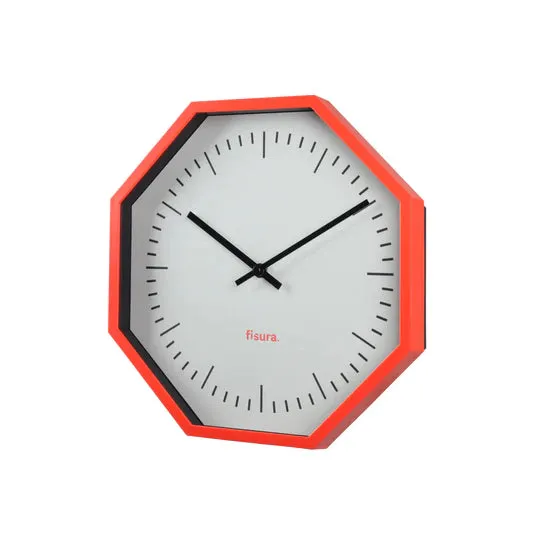 Reloj de Pared Octogonal.