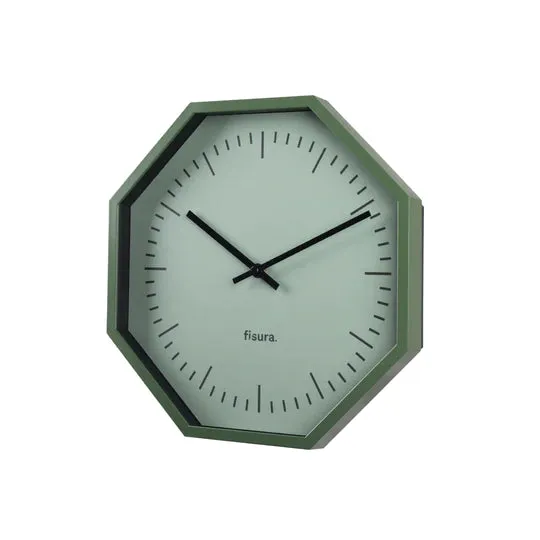 Reloj de Pared Octogonal.