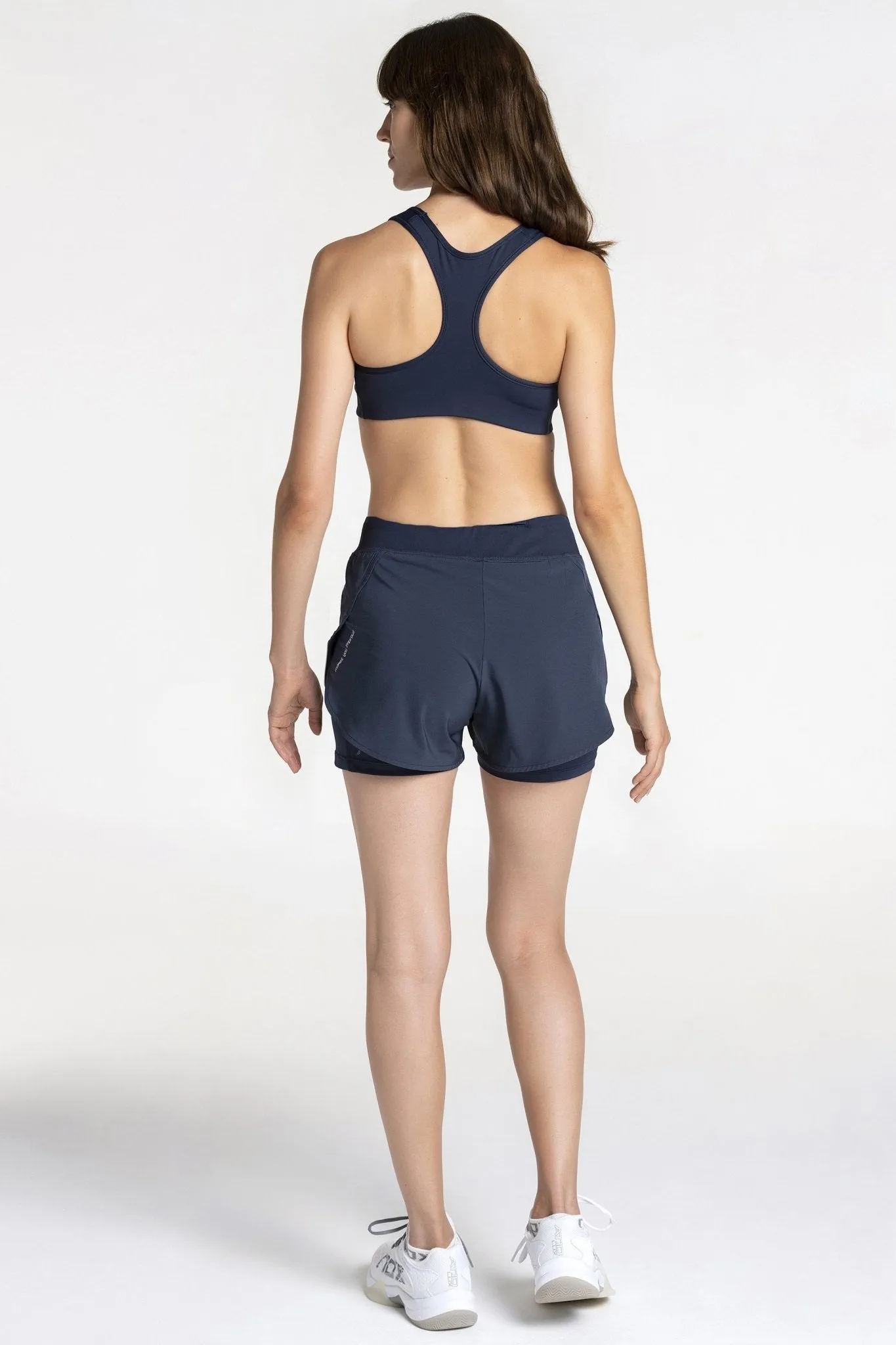 Short pádel mujer FIT - PRO azul