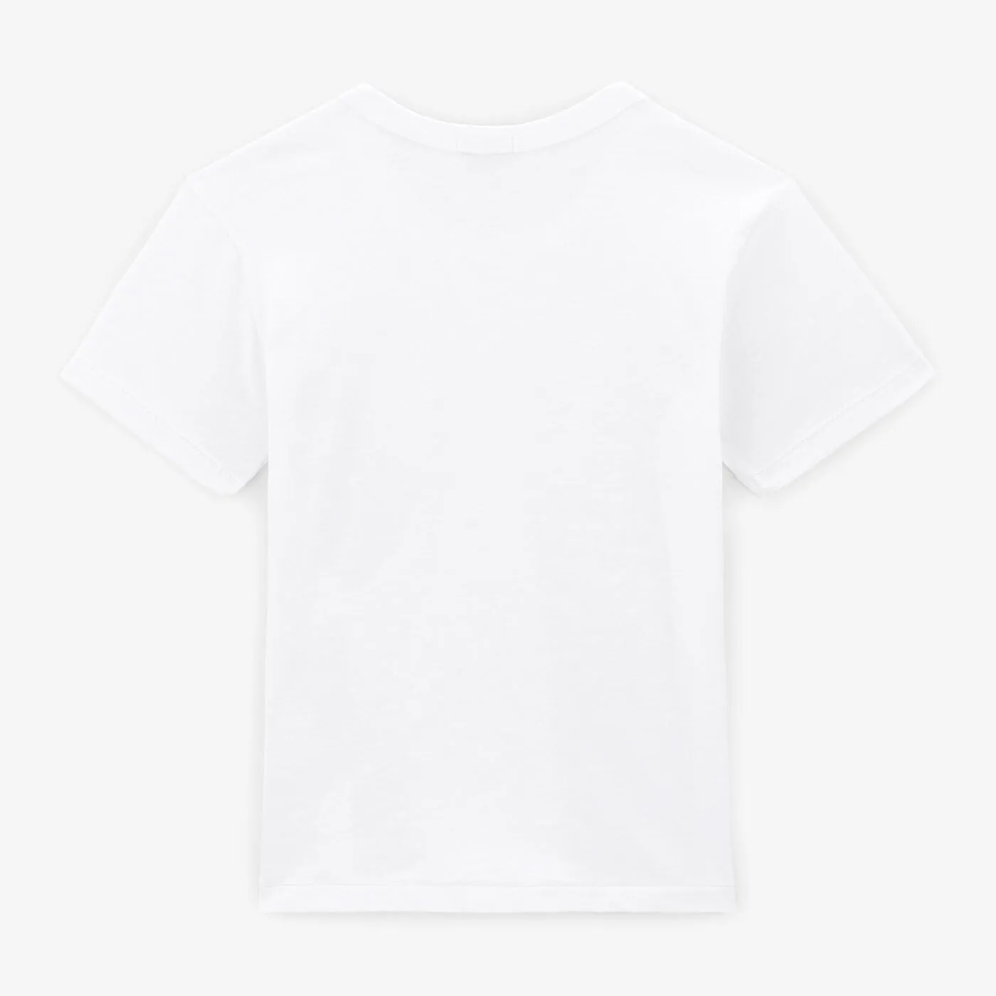 T-shirt Junior en jersey blanc